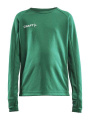 Evolve Crew Neck Jr, Team Green