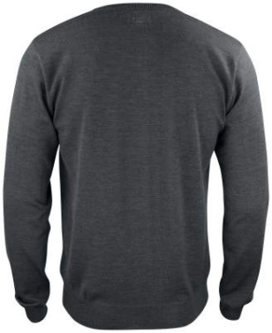 Everett V-neck Men, Anthracite melange - Cutter & Buck (2)