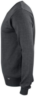 Everett V-neck Men, Anthracite melange - Cutter & Buck (3)