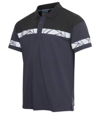7003 PIQUE 9910-VIZ, Navy/Black - ProJob (2)