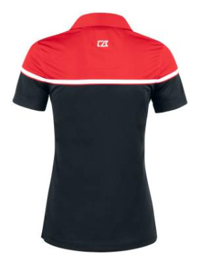 Seabeck Polo Women, Black/Red - Cutter & Buck (2)