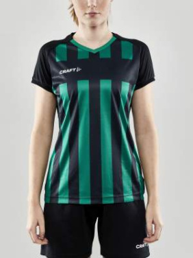 Progress 2.0 Stripe Jersey W, Black/Team Green - Craft (3)