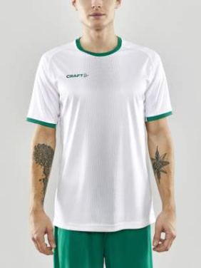 Progress 2.0 Graphic Jersey M, White/Team Green - Craft (3)