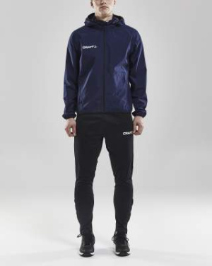 Jacket Rain M, Navy - Craft (4)
