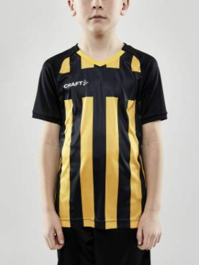 Progress 2.0 Stripe Jersey JR, Black/Sweden Yellow - Craft (3)