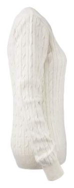 Blakely Knitted Sweater Women, Sand Melange - Cutter & Buck (4)