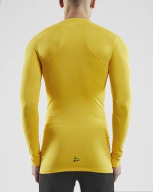 Ability Compression Long Sleeve Uni, Sweden Yellow – Craft (3)