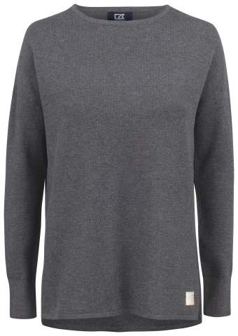 Carnation Sweater Women, Grey Melange - Cutter & Buck (1)