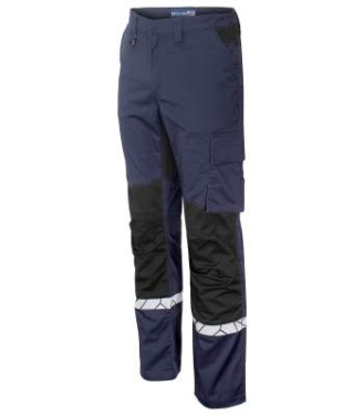 7507 SERVICEPANT 9910-VIZ, Navy/Black - ProJob (3)
