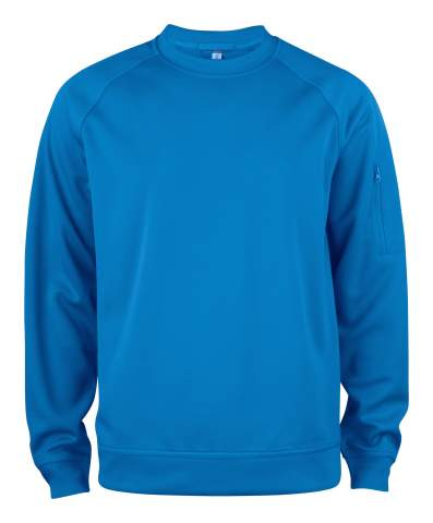 Basic Active Roundneck, royal blue - Clique (1)