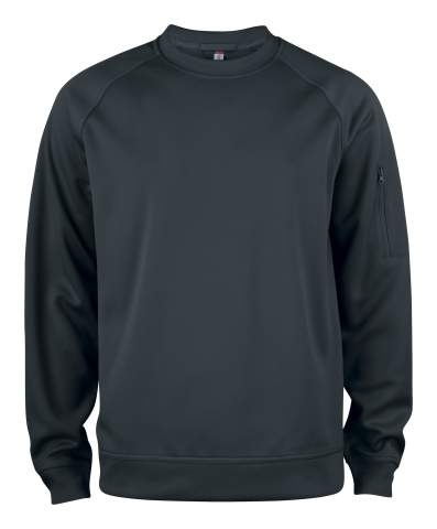 Basic Active Roundneck, black - Clique (1)