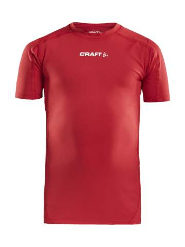Pro Control Compression Tee Jr, Bright Red - Craft (1)