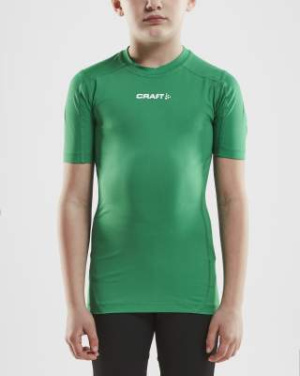 Pro Control Compression Tee Jr, Team Green - Craft (2)