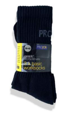 9080 SOCKS 3-PACK, Black – ProJob (2)