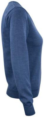 Everett V-neck Women, Denim Melange - Cutter & Buck (4)