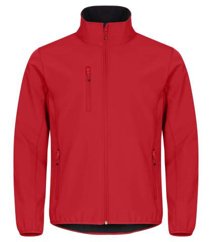 Classic Softshell Jacket, Red – Clique (1)