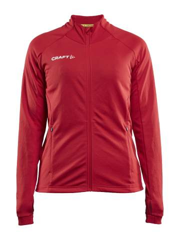 Evolve Full Zip W, Bright Red - Craft (1)