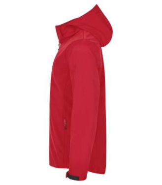 Classic Softshell Hoody, Red - Clique (3)