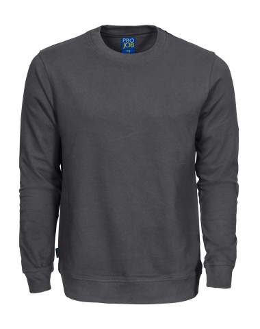 2124 SWEATSHIRT 100% COTTON, Grey – ProJob (1)