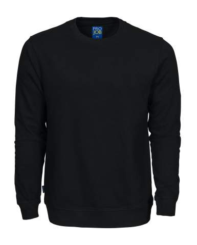 2124 SWEATSHIRT 100% COTTON, Black – ProJob (1)