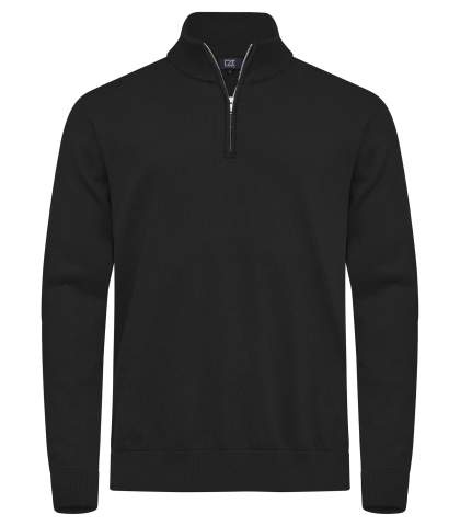 Oakville Half Zip Sweater Men, Black - Cutter & Buck (1)