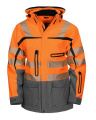 6417 FUNCTIONAL JACKET EN ISO 20471 CLASS 3/2, Orange/Grey