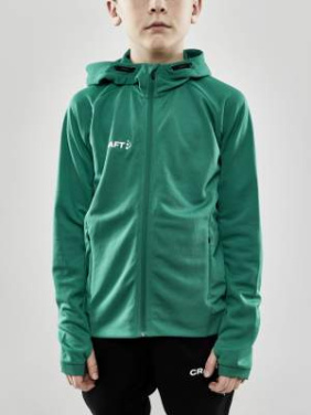 Evolve Hood Jacket Jr, Team Green - Craft (3)