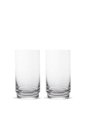 Saga tall drinking glasses, set of 2 - Sagaform (1)