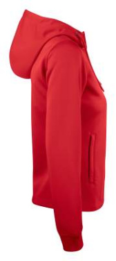 Basic Active Hoody Full Zip Women, red - Clique (4)