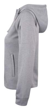 Basic Active Hoody Full Zip Women, grey melange - Clique (3)
