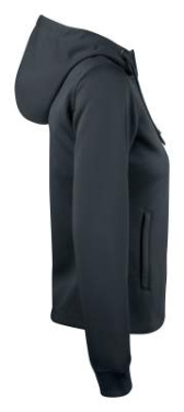 Basic Active Hoody Full Zip Women, black - Clique (4)
