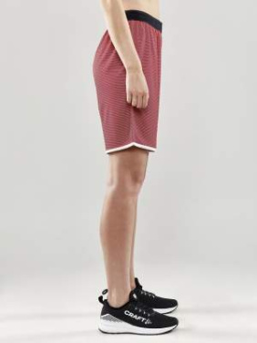 Progress Reversible Basket Shorts W, Bright Red/White - Craft (4)
