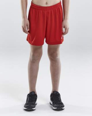 SQUAD GO SHORT SOLID JR, Bright Red - Craft (2)
