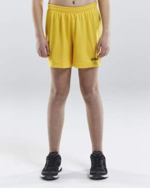 SQUAD GO SHORT SOLID JR, Sweden Yellow - Craft (2)