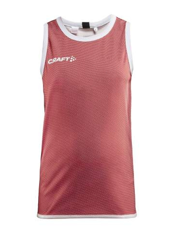 Progress Reversible Basket Singlet Jr, Bright Red/White - Craft (1)