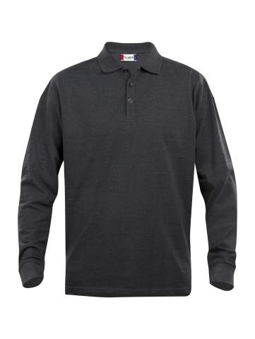 Classic Lincoln L/S, Anthracite Melange – Clique (1)