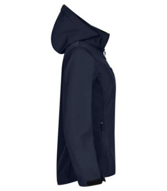 Classic Softshell Hoody Women, Dark navy - Clique (2)