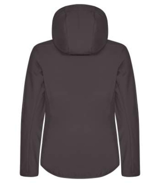 Classic Softshell Hoody Women, Dark grey - Clique (2)