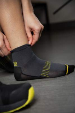 9089 TECHNICAL SOCKS, LOW, Grey/Black - ProJob (3)