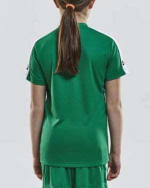 Progress Jersey Contrast JR, Team Green - Craft (3)