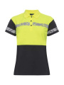 7006 PIQUE WOMEN 9910-VIZ, Black/Yellow