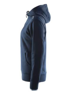Leisure Full Zip Hood W, Dk Navy - Craft (3)