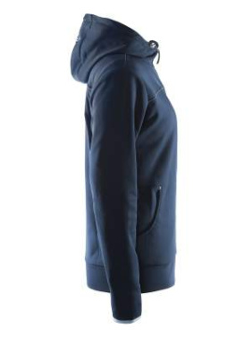 Leisure Full Zip Hood W, Dk Navy - Craft (4)