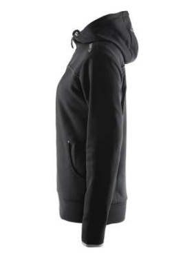 Leisure Full Zip Hood W, Black - Craft (3)