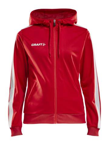 Pro Control Hood Jacket W, Bright Red/White - Craft (1)