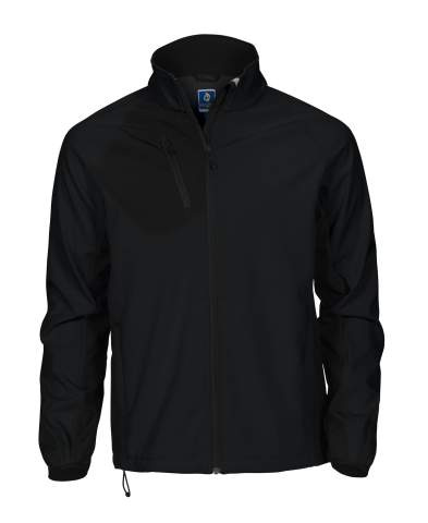 2422 SOFTSHELL JACKET, Black – ProJob (1)