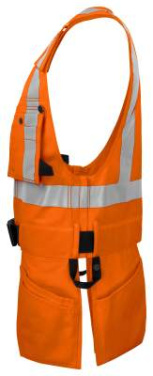 6704 VEST EN ISO 20471 CLASS 2, Orange – ProJob (3)