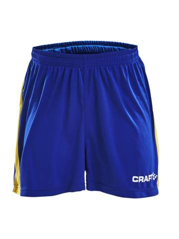 Progress Short Contrast JR, Club Cobolt/Sweden Yellow - Craft (1)
