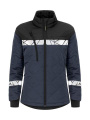 7421 LIGHT WEIGHT JACKET, WOMEN 9910-VIZ, Navy/Black