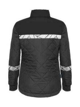 7421 LIGHT WEIGHT JACKET, WOMEN 9910-VIZ, Grey/Black - ProJob (2)